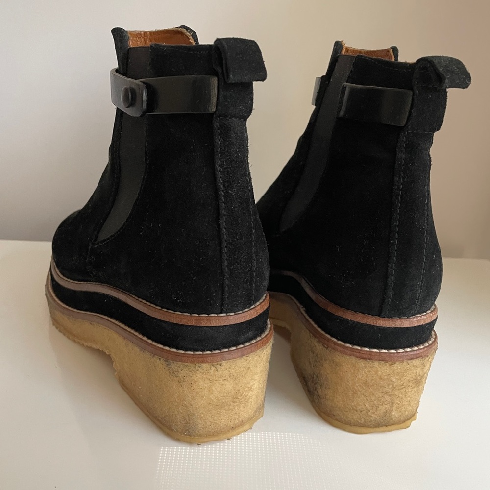 Chunky Sole Ankle Boots